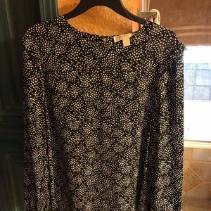 Michael Kors long sleeved blouse